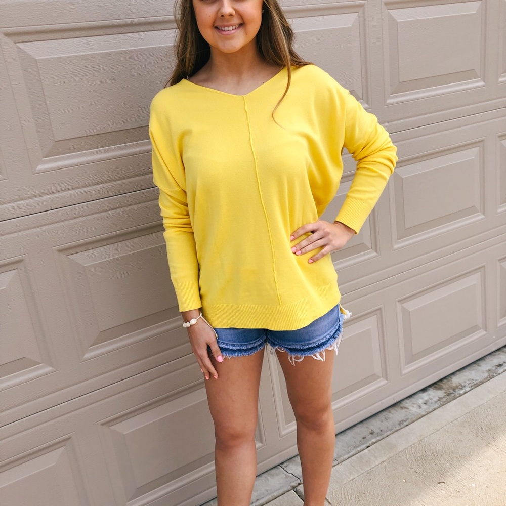 Sunshine Butter Sweater